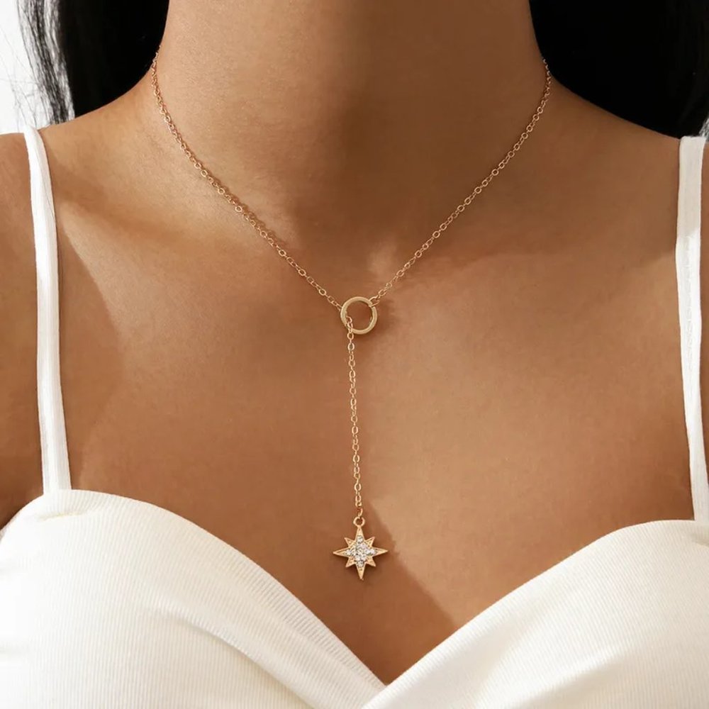 Dainty Starburst Necklace • Custom Necklace • Perfect Gift for Her